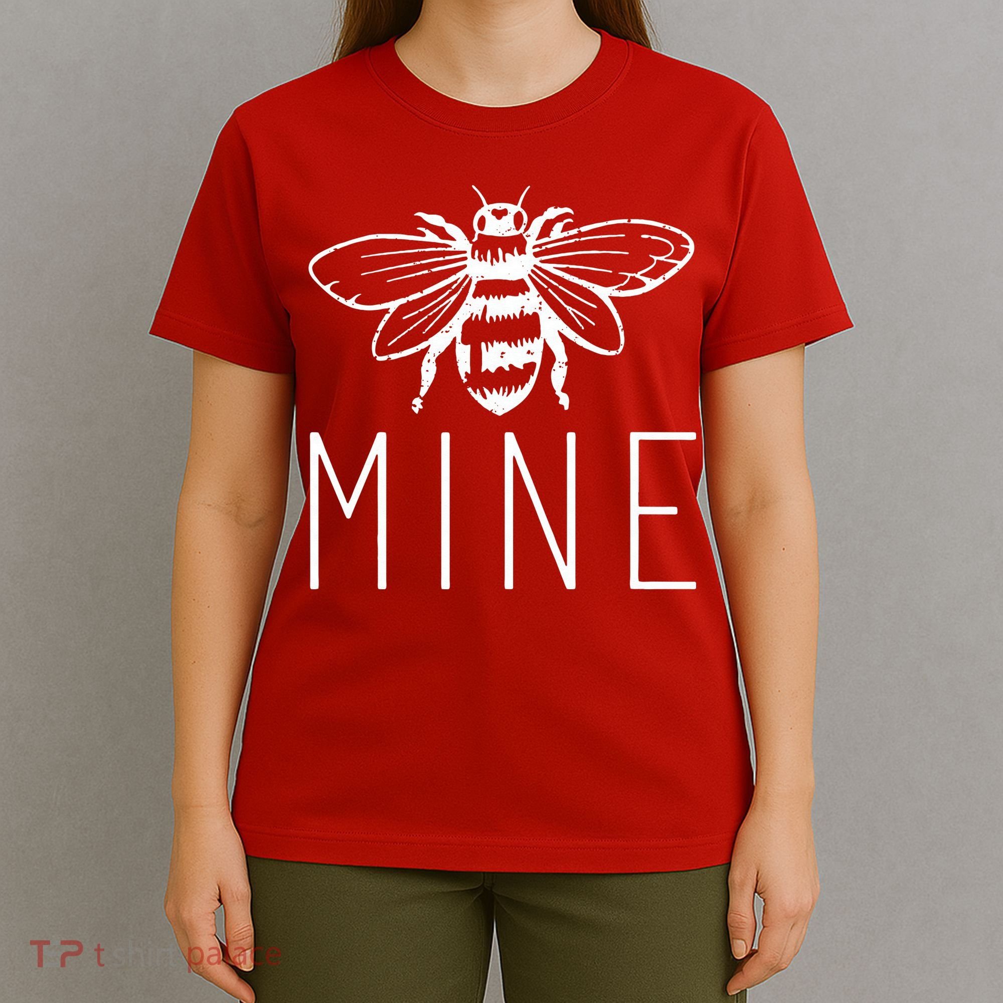 BEE MINE Bumblebee Cute Retro Valentine's Day Funny T-Shirt