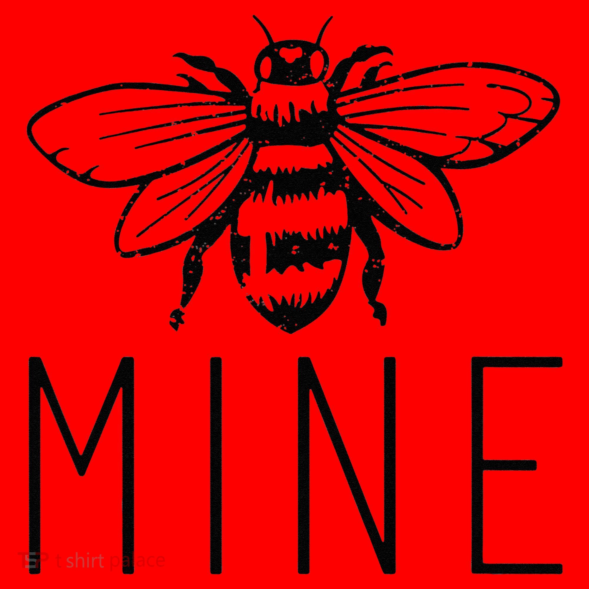 BEE MINE Bumblebee Cute Retro Valentine's Day Funny Santa Hat