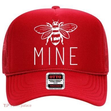 BEE MINE Bumblebee Cute Retro Valentine's Day Funny Hat