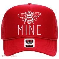 BEE MINE Bumblebee Cute Retro Valentine's Day Funny Hat thumb 0