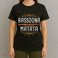 Bassoona Matata Bassoon Player Bassoonist Musician T-Shirt thumb 4