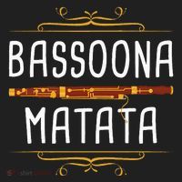 Bassoona Matata Bassoon Player Bassoonist Musician Beanie thumb 2