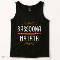 Bassoona Matata Bassoon Player Bassoonist Musician Tank Top thumb 2