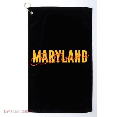 Baltimore Maryland Golf Towel
