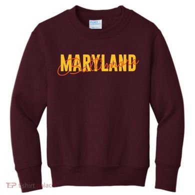 Baltimore Maryland Kids Sweatshirt