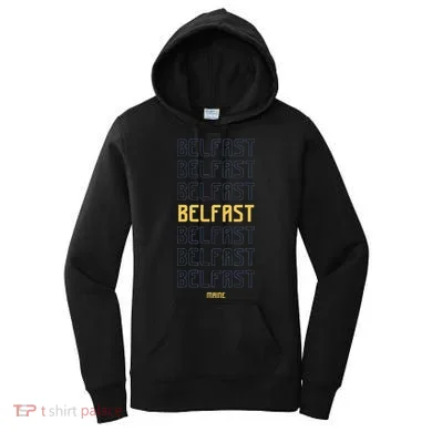 Belfast Maine Women's Hoodie
