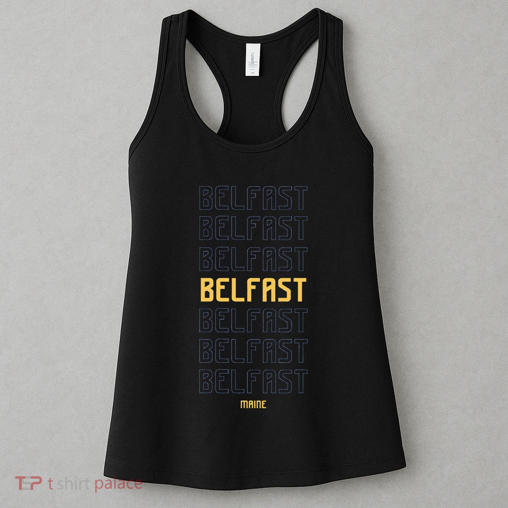 Belfast Maine Women's Tank Top
