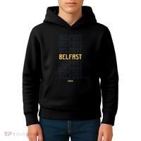 Belfast Maine Kids Hoodie thumb 4