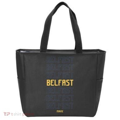 Belfast Maine Tote Bag