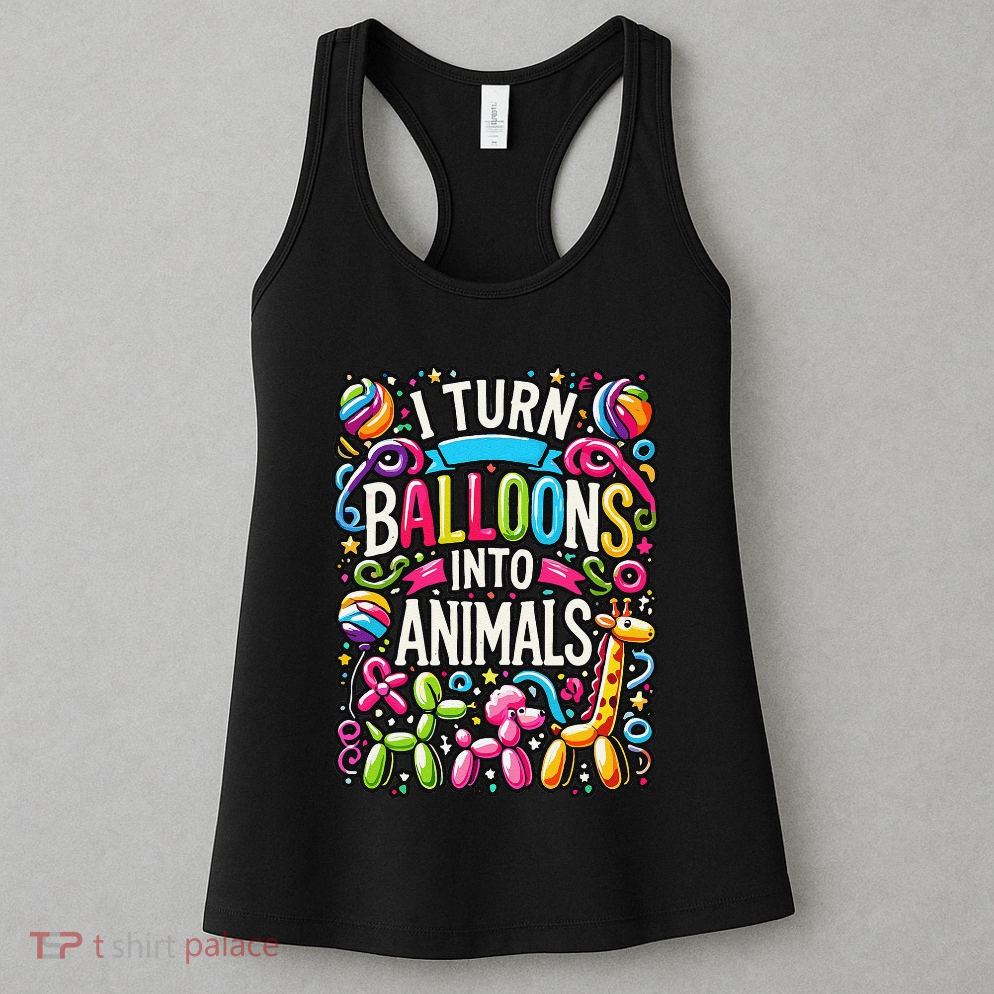 Balloon Modelling Birthday Party Balloon Artist Twister Women's Tank Top
