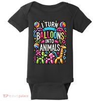 Balloon Modelling Birthday Party Balloon Artist Twister Baby Bodysuit thumb 0
