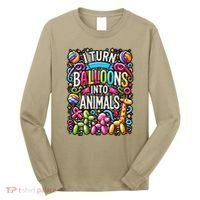 Balloon Modelling Birthday Party Balloon Artist Twister Long Sleeve Shirt thumb 0