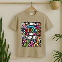 Balloon Modelling Birthday Party Balloon Artist Twister T-Shirt thumb 2