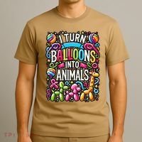 Balloon Modelling Birthday Party Balloon Artist Twister T-Shirt thumb 3