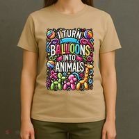 Balloon Modelling Birthday Party Balloon Artist Twister T-Shirt thumb 4