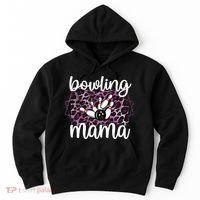 Bowling Mama Bowling Player Mother Of A Bowler Mom Cool Gift Hoodie thumb 0