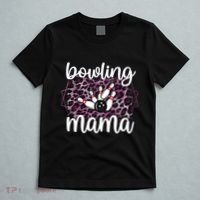 Bowling Mama Bowling Player Mother Of A Bowler Mom Cool Gift T-Shirt thumb 5