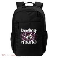 Bowling Mama Bowling Player Mother Of A Bowler Mom Cool Gift Backpack thumb 0
