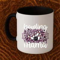 Bowling Mama Bowling Player Mother Of A Bowler Mom Cool Gift Coffee Mug thumb 2