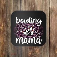 Bowling Mama Bowling Player Mother Of A Bowler Mom Cool Gift Coaster thumb 0