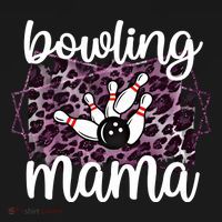 Bowling Mama Bowling Player Mother Of A Bowler Mom Cool Gift Mousepad thumb 1