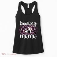 Bowling Mama Bowling Player Mother Of A Bowler Mom Cool Gift Women's Tank Top thumb 0