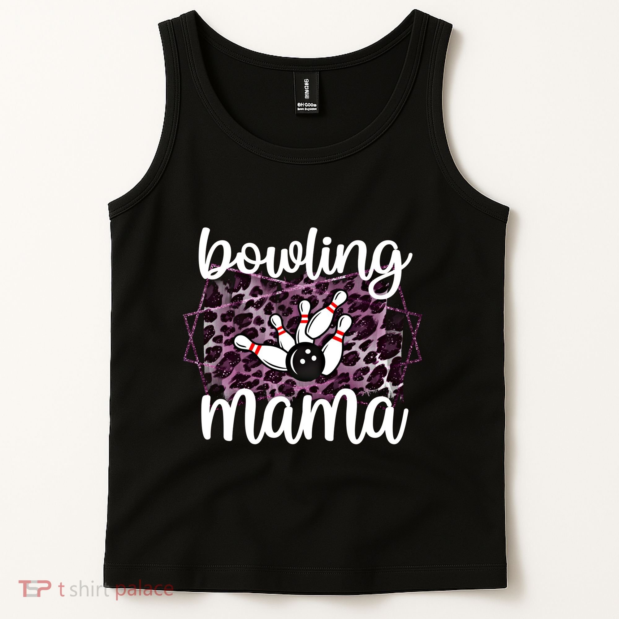 Bowling Mama Bowling Player Mother Of A Bowler Mom Cool Gift Tank Top