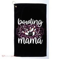 Bowling Mama Bowling Player Mother Of A Bowler Mom Cool Gift Golf Towel thumb 0