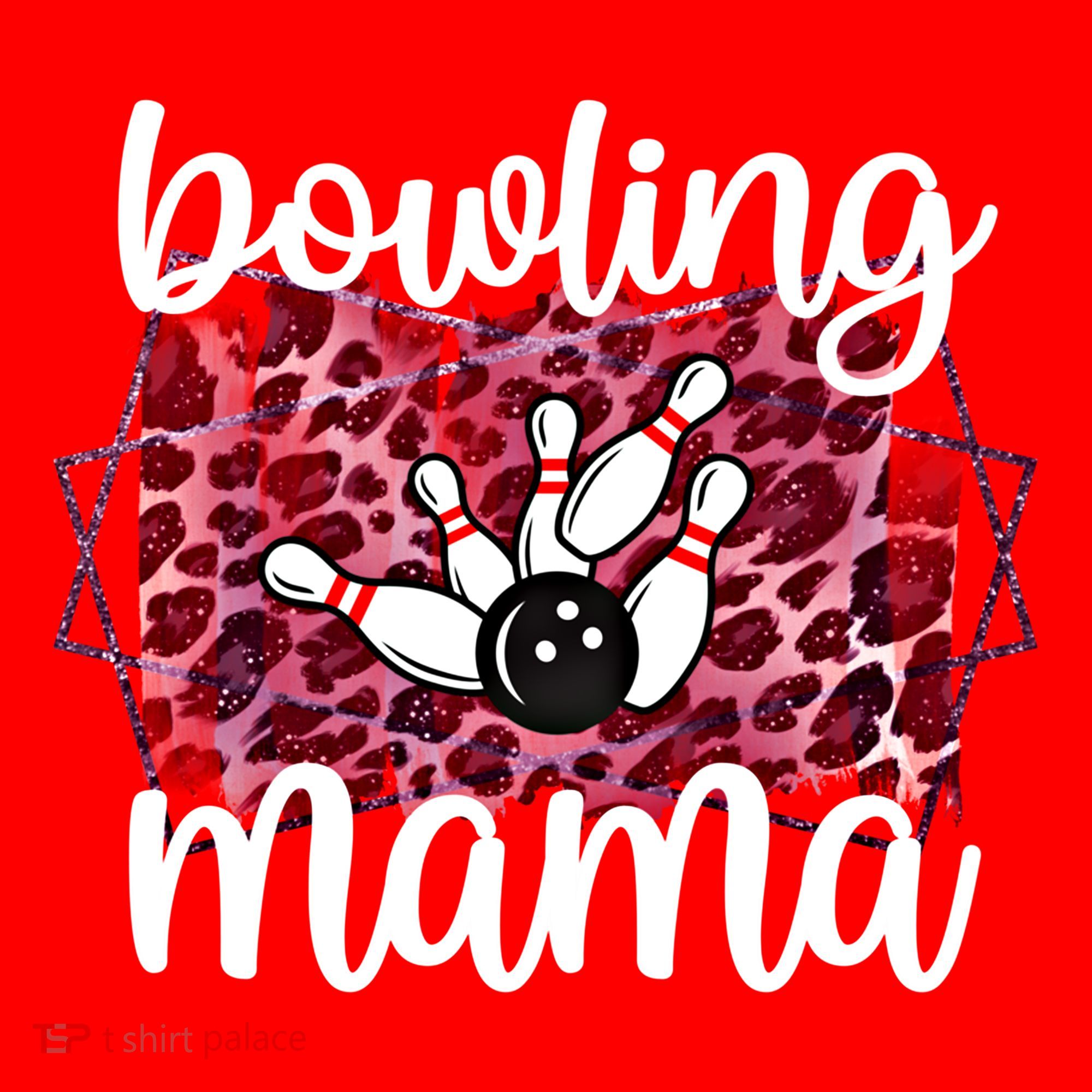 Bowling Mama Bowling Player Mother Of A Bowler Mom Cool Gift Santa Hat