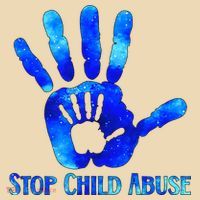 Blue Messy Bun Black  Child Abuse Prevention Awareness Tote Bag thumb 4