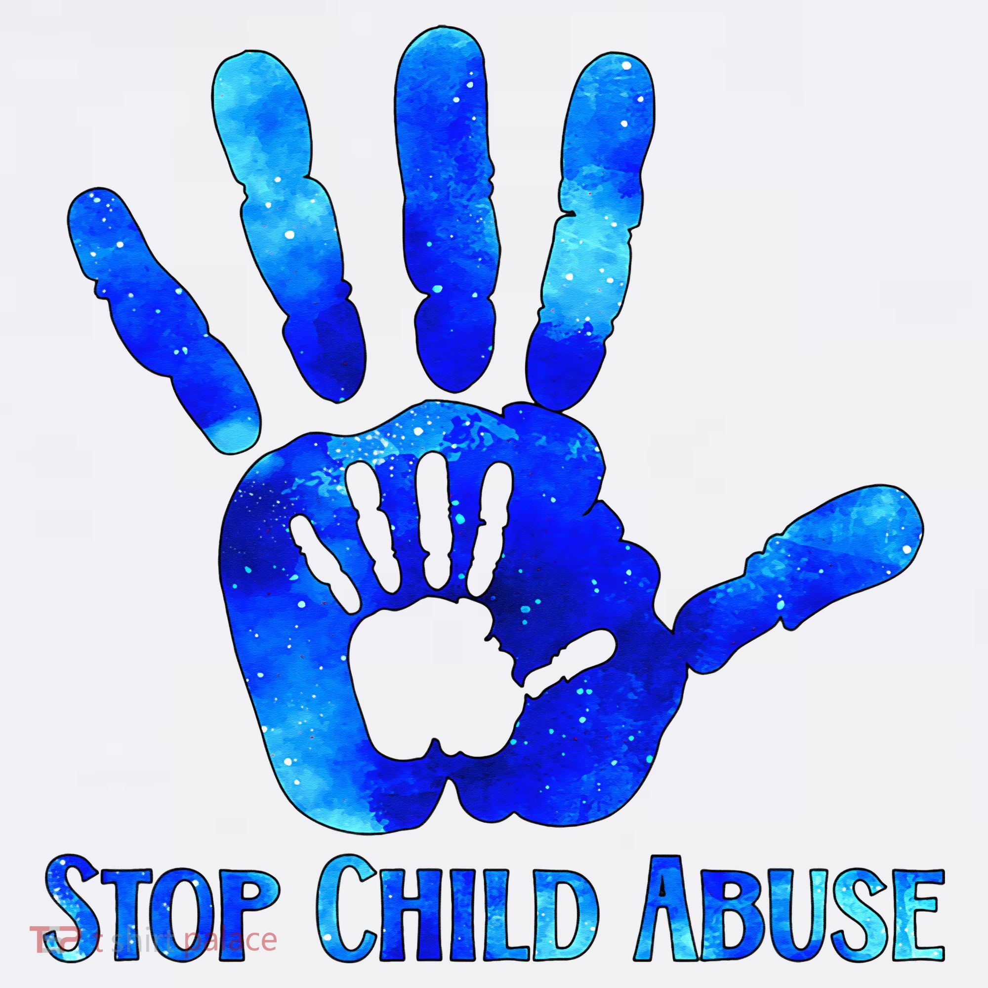 Blue Messy Bun Black  Child Abuse Prevention Awareness Ornament
