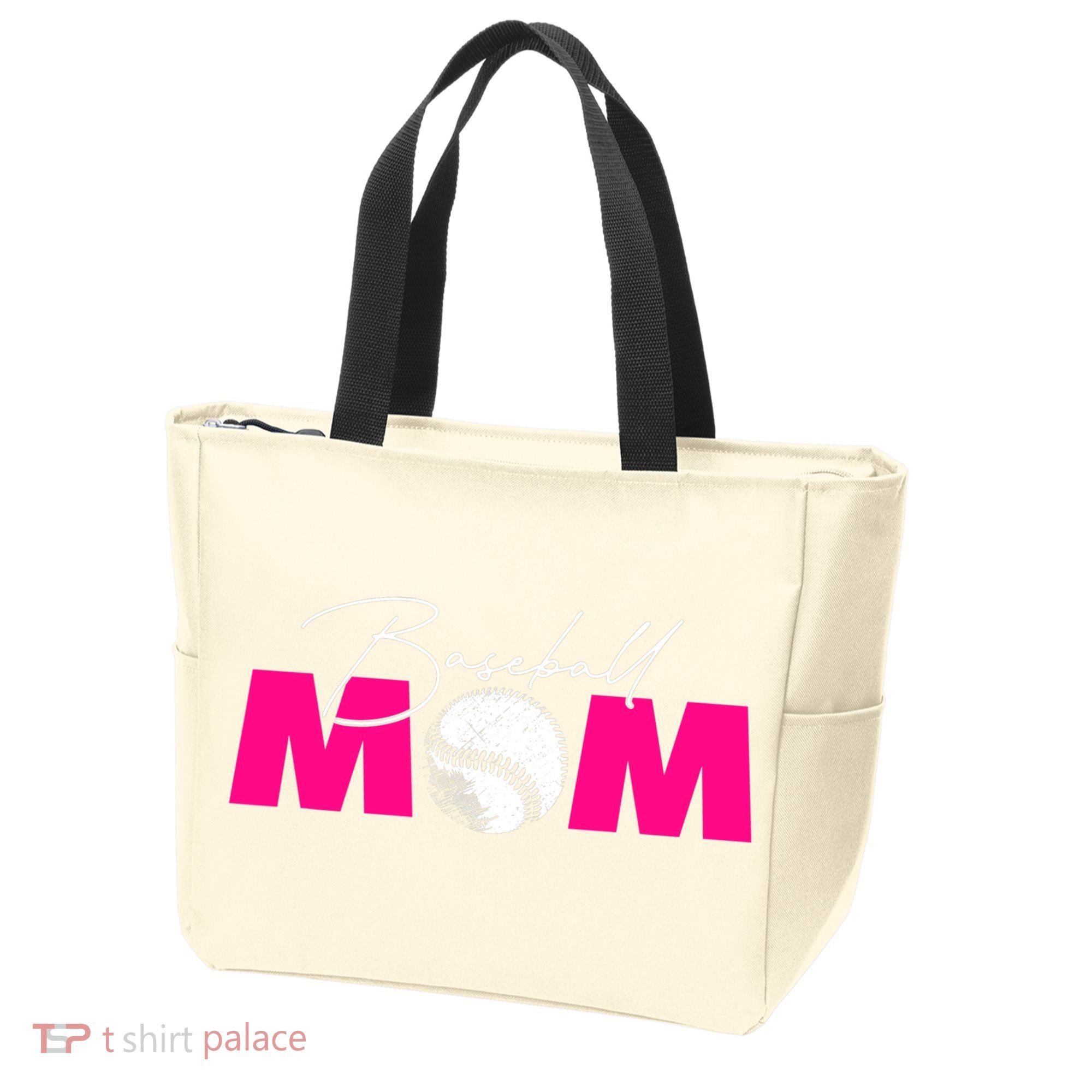 Baseball Mom Tote Bag