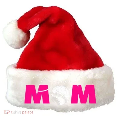Baseball Mom Santa Hat