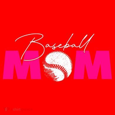 Baseball Mom Santa Hat