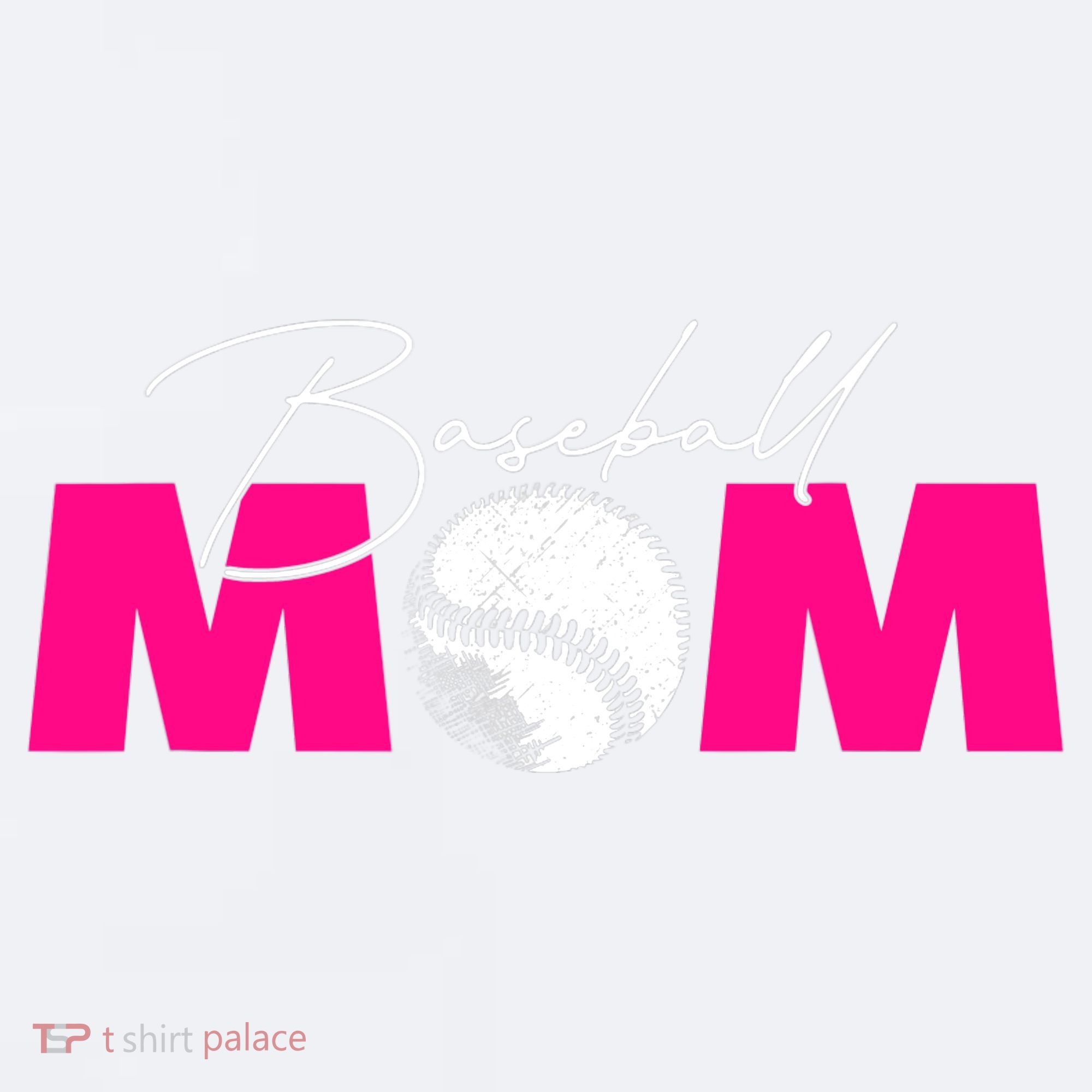 Baseball Mom Sueded Cloud Jersey T-Shirt