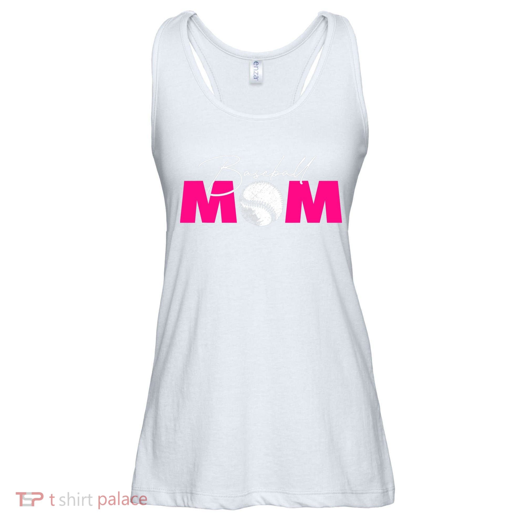 Baseball Mom Ladies Essential Flowy Tank