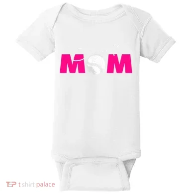 Baseball Mom Baby Bodysuit
