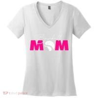 Baseball Mom Women's V-Neck T-Shirt thumb 0