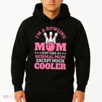 Bowling Mom Bowler Funny Gift Bowling Team Novelty Gift Hoodie thumb 2