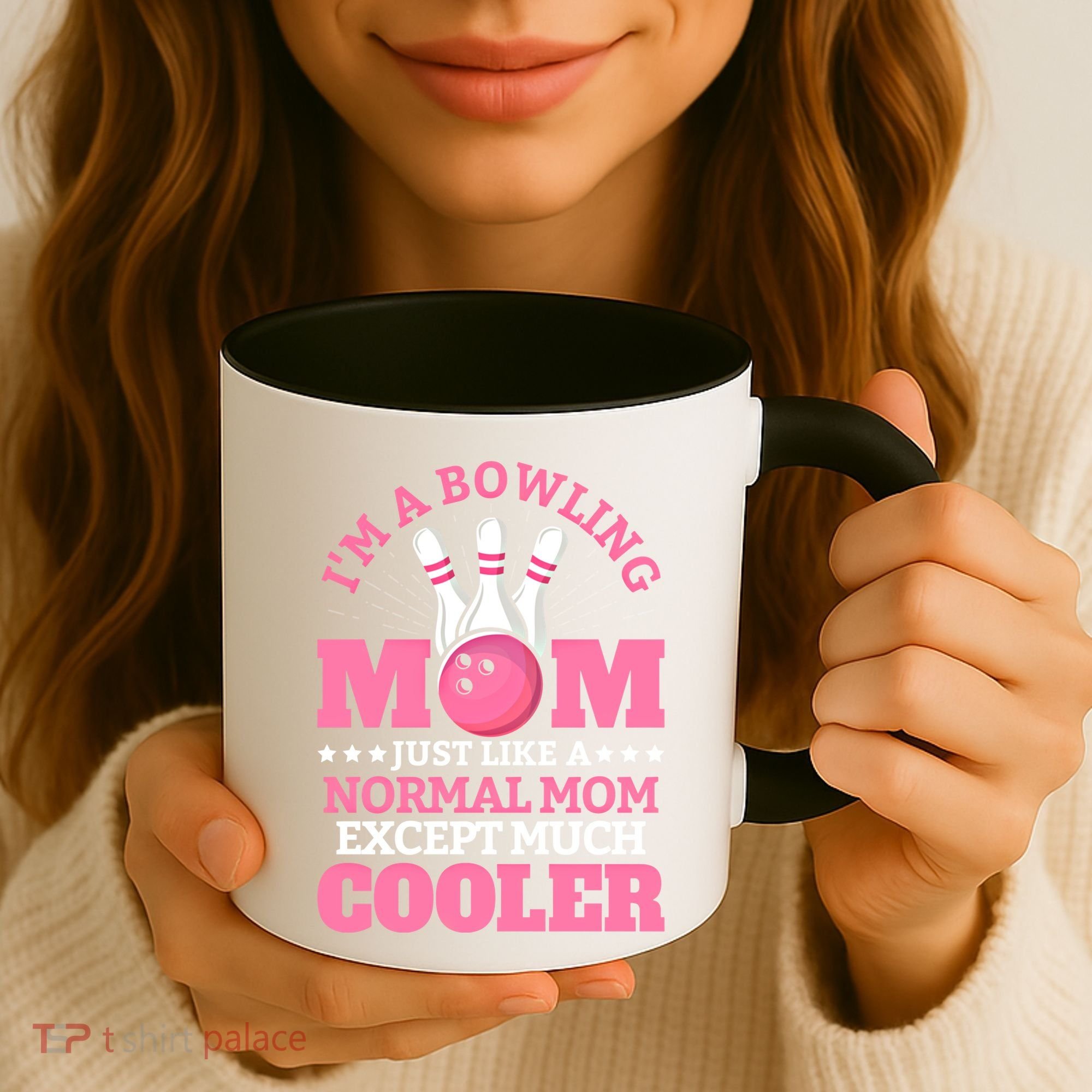 Bowling Mom Bowler Funny Gift Bowling Team Novelty Gift Coffee Mug