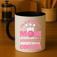Bowling Mom Bowler Funny Gift Bowling Team Novelty Gift Coffee Mug thumb 4