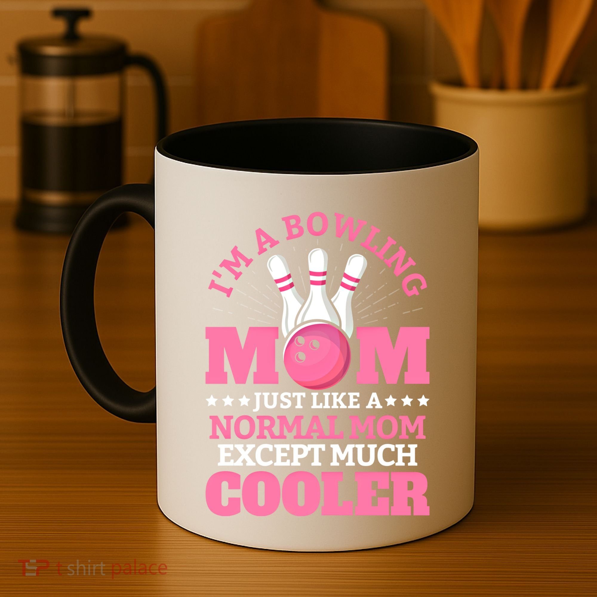 Bowling Mom Bowler Funny Gift Bowling Team Novelty Gift Coffee Mug