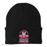 Bowling Mom Bowler Funny Gift Bowling Team Novelty Gift Beanie thumb 0