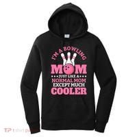 Bowling Mom Bowler Funny Gift Bowling Team Novelty Gift Women's Hoodie thumb 0
