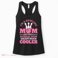 Bowling Mom Bowler Funny Gift Bowling Team Novelty Gift Women's Tank Top thumb 0