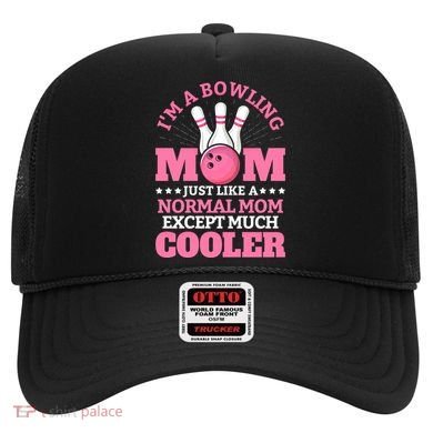 Bowling Mom Bowler Funny Gift Bowling Team Novelty Gift Hat