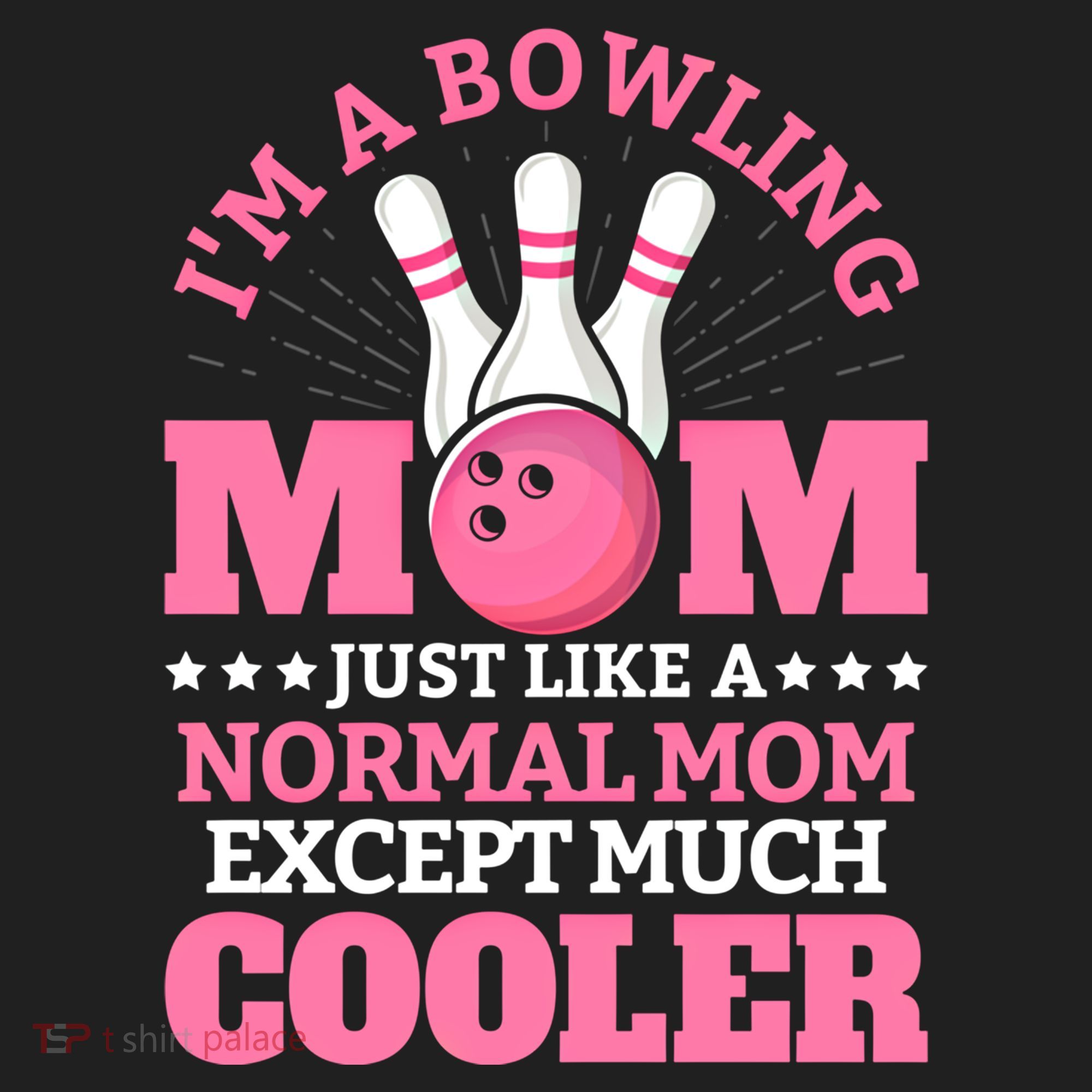 Bowling Mom Bowler Funny Gift Bowling Team Novelty Gift Hat
