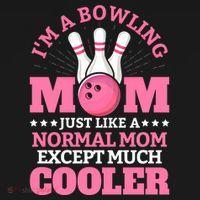 Bowling Mom Bowler Funny Gift Bowling Team Novelty Gift Visor thumb 3