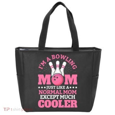 Bowling Mom Bowler Funny Gift Bowling Team Novelty Gift Tote Bag