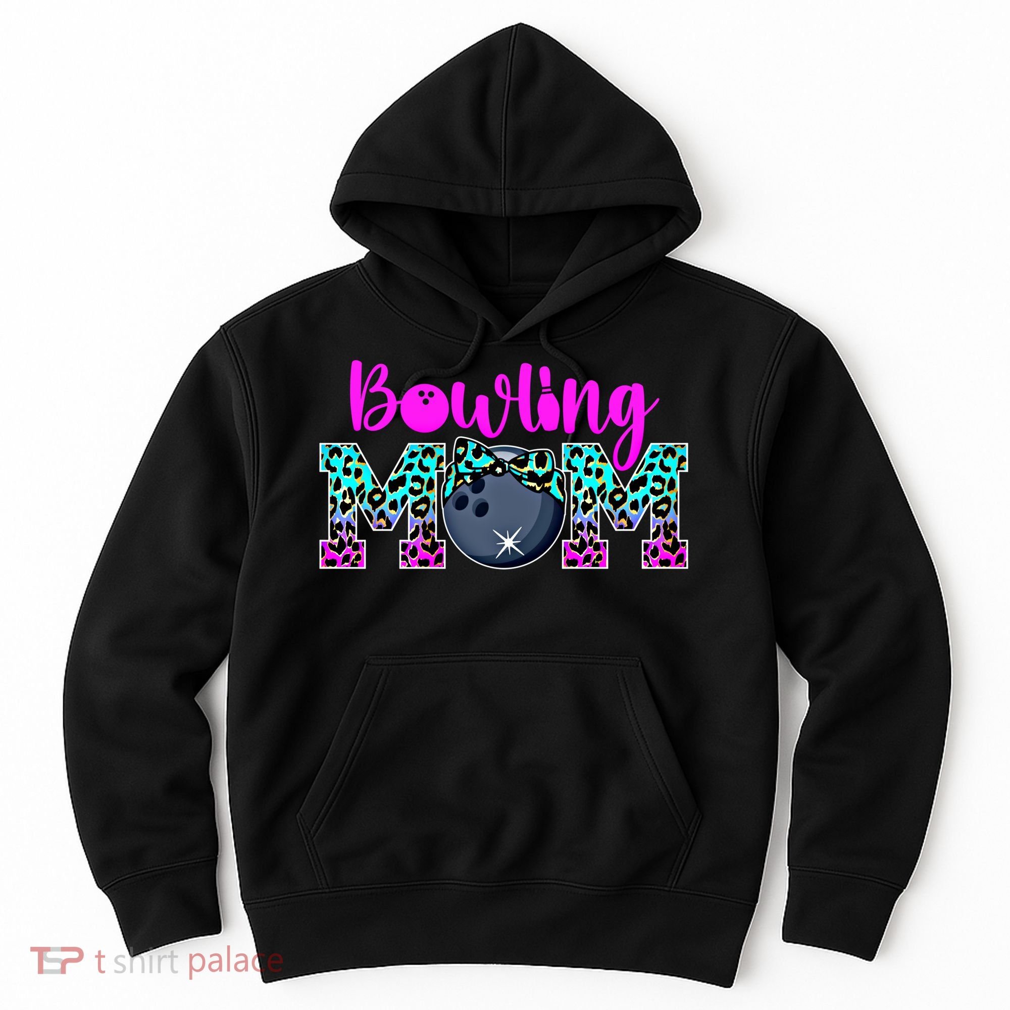 Bowling Mom Bowling Mama Of A Bowler Mother Funny Gift Hoodie